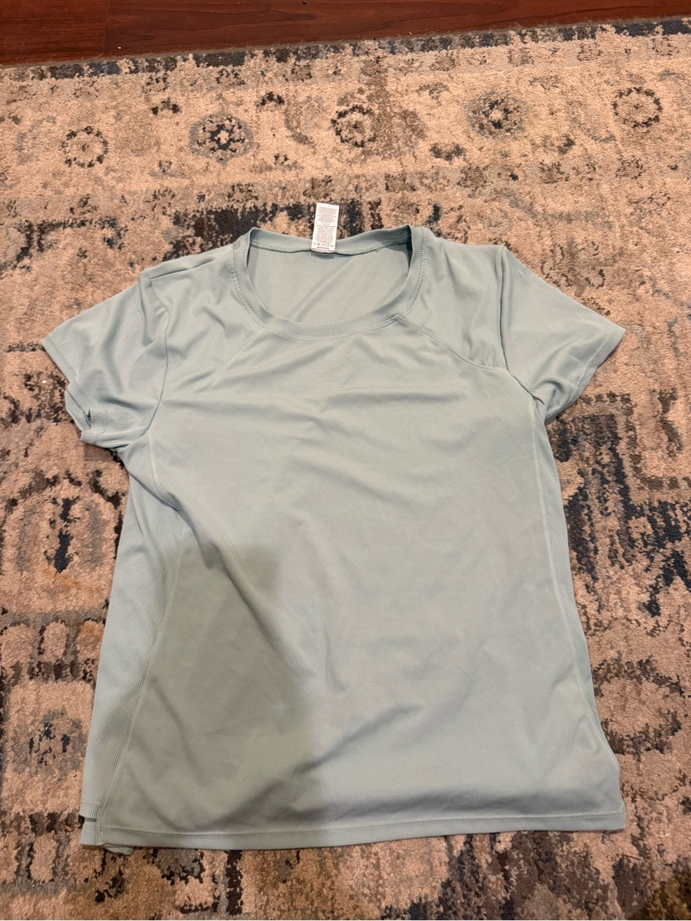 Women’s Performance Short Sleeve Tee in Light Blue - Unbranded